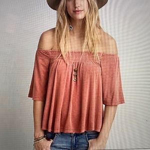 Pink American Eagle Blouse